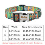 Collier Nylon Personnalisé Chien — Médaille Gravée Nom ID Réglable 12