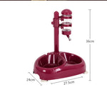Distributeur Eau Vertical Suspendu Chien — Anti-Salissure Bouche Automatique 4