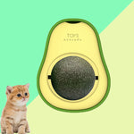Jouet Catnip Avocat Rotatif 360° — Toupie Auto-Redressante Herbe à Chat 1
